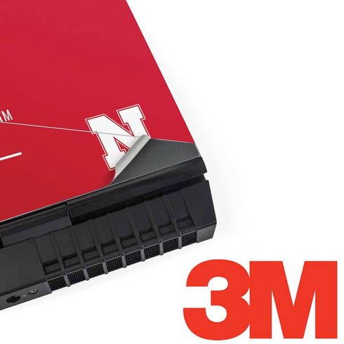 University of Nebraska Go Big Red Dell Alienware Skin