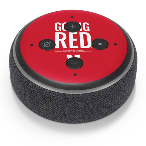 University of Nebraska Go Big Red Amazon Echo Dot Skin