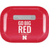 University of Nebraska Go Big Red Apple AirPods Pro Skin