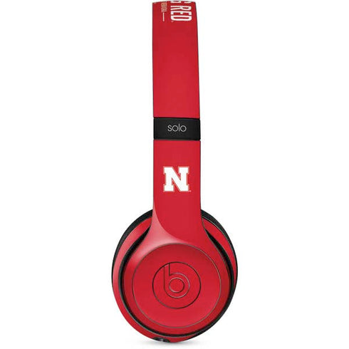 University of Nebraska Go Big Red Beats Solo 2 Wireless Skin