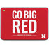 University of Nebraska Go Big Red HP Chromebook Skin