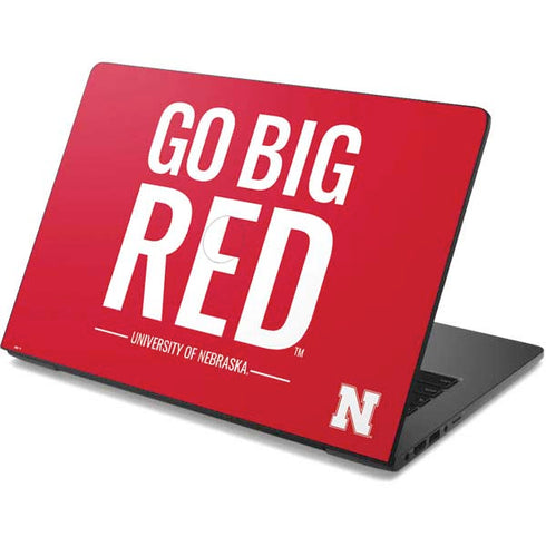 University of Nebraska Go Big Red Dell Chromebook Skin