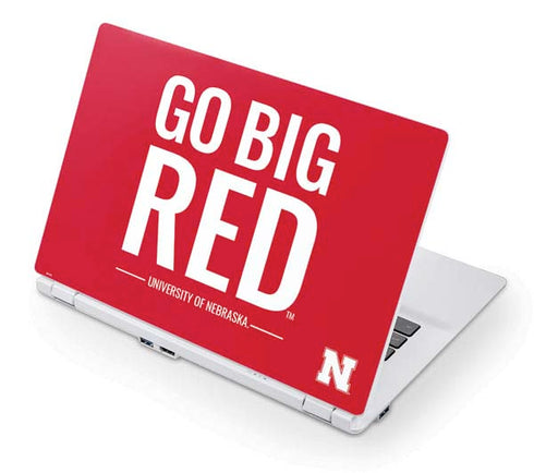 University of Nebraska Go Big Red Acer Chromebook Skin
