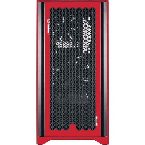 University of Nebraska Go Big Red Corsair 4000D Tempered Glass Mid-Tower ATX Case Skin