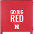 University of Nebraska Go Big Red Corsair 4000D Tempered Glass Mid-Tower ATX Case Skin