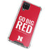 University of Nebraska Go Big Red Galaxy A12 Clear Case