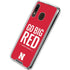 University of Nebraska Go Big Red Galaxy A30 Clear Case