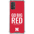 University of Nebraska Go Big Red Galaxy A32 5G Clear Case