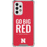 University of Nebraska Go Big Red Galaxy A53 5G Clear Case