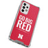 University of Nebraska Go Big Red Galaxy A53 5G Clear Case