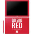 University of Nebraska Go Big Red Galaxy Book 12in Skin