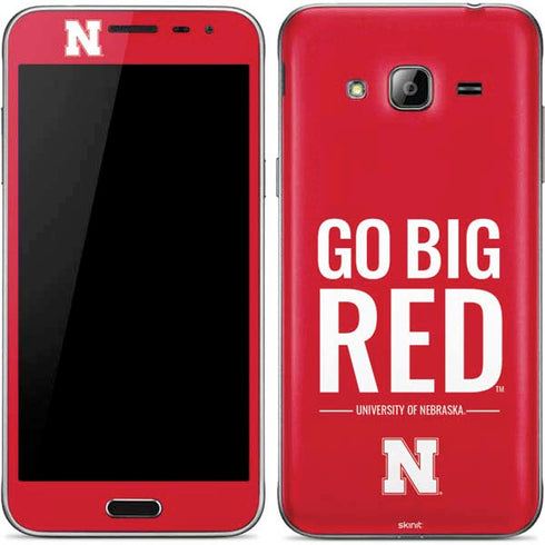University of Nebraska Go Big Red Galaxy J3 Skin