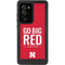 University of Nebraska Go Big Red Galaxy Note20 Ultra 5G Waterproof Case