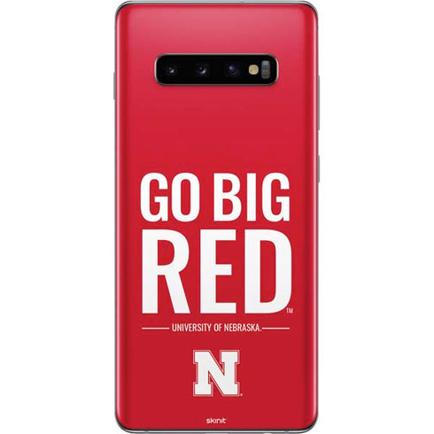 University of Nebraska Go Big Red Galaxy S10 Plus Skin