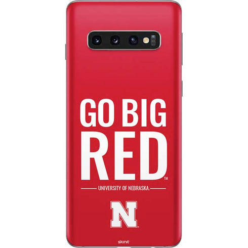University of Nebraska Go Big Red Galaxy S10 Skin