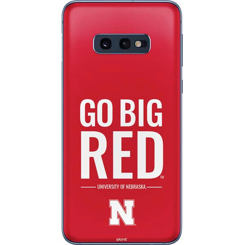 University of Nebraska Go Big Red Galaxy S10e Skin