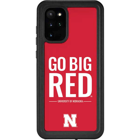 University of Nebraska Go Big Red Galaxy S20 Plus Waterproof Case