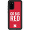 University of Nebraska Go Big Red Galaxy S20 Waterproof Case