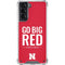 University of Nebraska Go Big Red Galaxy S21 5G Clear Case