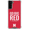 University of Nebraska Go Big Red Galaxy S21 FE Clear Case
