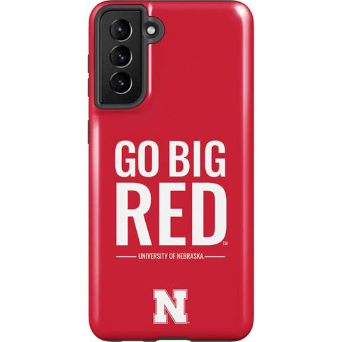 University of Nebraska Go Big Red Galaxy S21 Plus 5G Pro Case