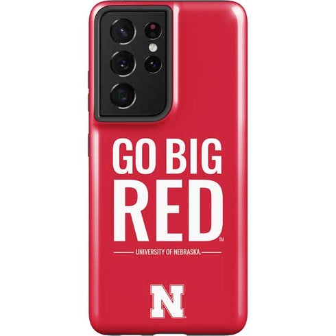 University of Nebraska Go Big Red Galaxy S21 Ultra 5G Pro Case