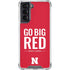 University of Nebraska Go Big Red Galaxy S22 Clear Case