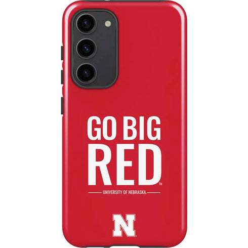 University of Nebraska Go Big Red Galaxy S23 Plus Pro Case