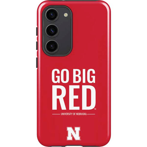 University of Nebraska Go Big Red Galaxy S23 Pro Case