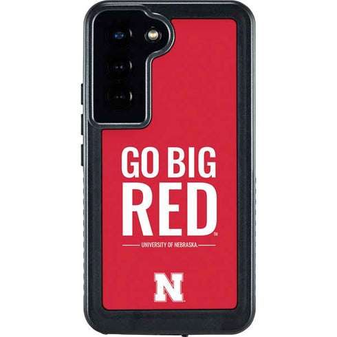University of Nebraska Go Big Red Galaxy S23 Waterproof Case