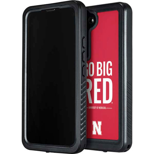 University of Nebraska Go Big Red Galaxy S23 Waterproof Case