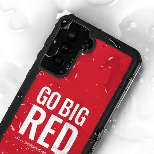 University of Nebraska Go Big Red Galaxy S23 Waterproof Case