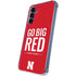 University of Nebraska Go Big Red Galaxy S24 Clear Case