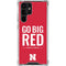 University of Nebraska Go Big Red Galaxy S24 Ultra Clear Case
