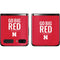 University of Nebraska Go Big Red Galaxy Z Flip Skin