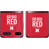 University of Nebraska Go Big Red Galaxy Z Flip Skin