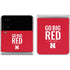 University of Nebraska Go Big Red Galaxy Z Flip4 5G Skin