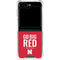 University of Nebraska Go Big Red Galaxy Z Flip5 5G Clear Case
