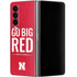 University of Nebraska Go Big Red Galaxy Z Fold4 5G Skin