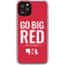 University of Nebraska Go Big Red iPhone 11 Pro Clear Case