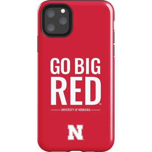 University of Nebraska Go Big Red iPhone 11 Pro Max Impact Case