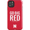 University of Nebraska Go Big Red iPhone 11 Pro Max Impact Case