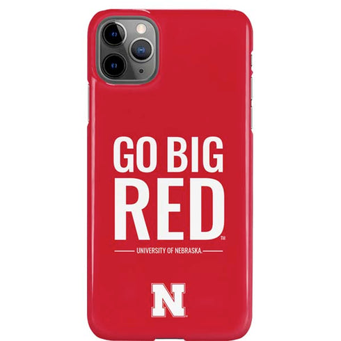 University of Nebraska Go Big Red iPhone 11 Pro Max Lite Case