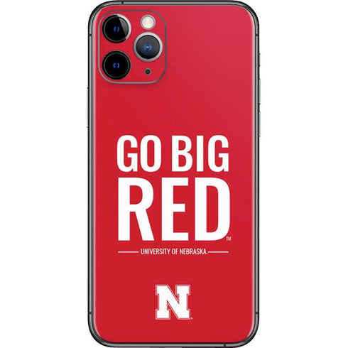 University of Nebraska Go Big Red iPhone 11 Pro Skin