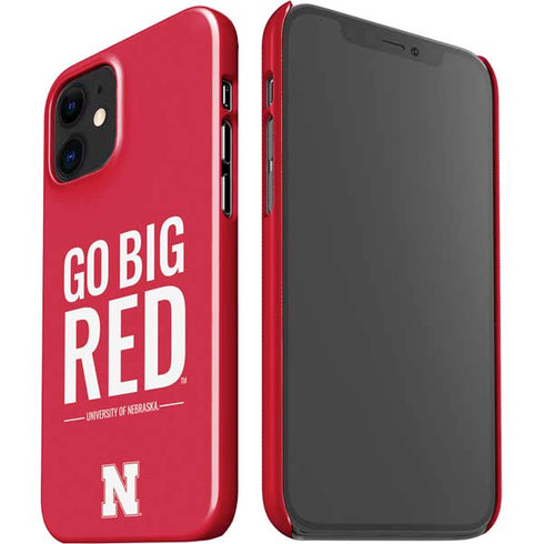 University of Nebraska Go Big Red iPhone 12 Mini Lite Case