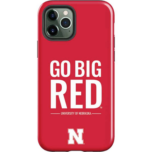 University of Nebraska Go Big Red iPhone 12 Pro Impact Case