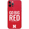 University of Nebraska Go Big Red iPhone 12 Pro Max Skin