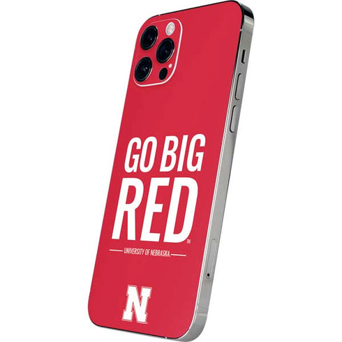 University of Nebraska Go Big Red iPhone 12 Pro Max Skin