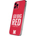 University of Nebraska Go Big Red iPhone 12 Pro Max Skin