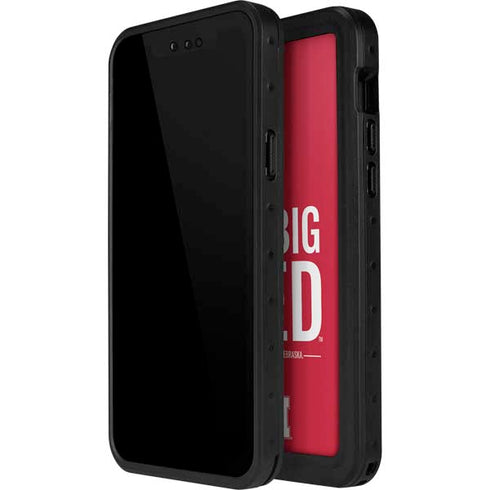 University of Nebraska Go Big Red iPhone 12 Pro Max Waterproof Case